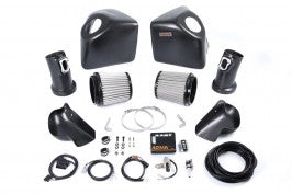 ARMASpeed Hyper Flow Carbon Fiber Intake Kit Variable Carbon Kelvar Finish BMW M5 F10 12-16