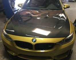 Advan Carbon OEM M4 Style DRY Carbon Fiber Hood BMW F32 | F33 | F36 Series - 4 Series 13-18