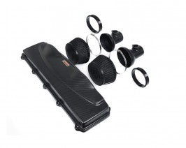 ARMASpeed Hyper Flow Carbon Fiber Intake Kit Non-Variable Gloss Finish Audi R8 V8 06-12
