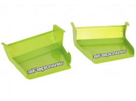 aFe POWER 54-11648-GN Magnum FORCE Intake System Dynamic Air Scoops BMW 128i/135i/1M (E82/E88) 08-13 L6-3.0L (N52/N54/N55)