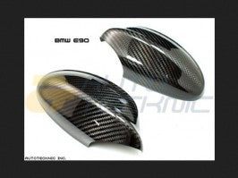 AutoTecknic Dry Carbon Fiber Mirror Covers BMW E90 | E91 06-08