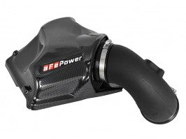 aFe POWER 51-12912-C Magnum FORCE Stage-2 Pro DRY S Cold Air Intake System w/ Carbon Fiber Look Cover BMW 340i/440i (F3X) 16-17 L6-3.0L (t) B58