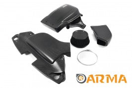 ARMASpeed Hyper Flow Carbon Fiber Intake Kit Non-Variable Gloss Finish BMW Z4 35i E89 N54B30 09-16