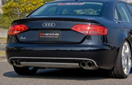Alpil Rear Diffuser FRP Audi A4 B8 09-16