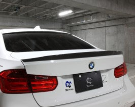 3D Design Carbon Fiber Trunk Spoiler BMW 3 Series F30 12-15