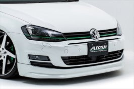 Alpil Front Bumper Duct Carbon Fiber Fiber Volkswagen Golf R 15-17