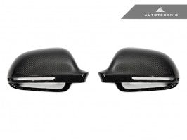 Auto Tecknic Replacement Carbon Fiber Mirror Covers Audi 8P A3 | S3 04-12