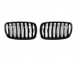 Auto Tecknic Replacement Glazing Black Front Grille BMW E70 X5 | X5M 12-13
