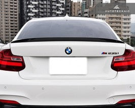 Auto Tecknic Vaccumed Carbon Fiber Performance Truck Spoiler BMW 220d F22 Coupe 14-15