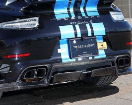 Artisan Spirits Sports Line Black Label O.F.K. Edition Carbon Rear Diffuser Kit Porsche 911 Turbo | S