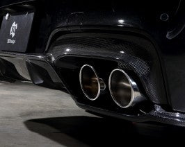 3D Design Carbon Fiber Rear Diffuser Set BMW M6 F13 13-18