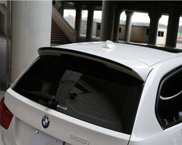 3D Design Urethane And Carbon Fiber Roof Spoiler BMW 3 Series E91 M Sport 06-11