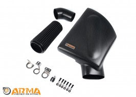 ARMASpeed Hyper Flow Carbon Fiber Intake Kit Non-Variable Matte Finish BMW 535i F10 535i N55B30 11-12
