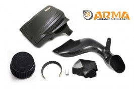 ARMASpeed Hyper Flow Carbon Fiber Intake Kit Non-Variable Matte Finish BMW 535i E60 | E61 N54B30 08-10