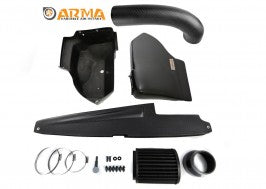 ARMASpeed Hyper Flow Carbon Fiber Intake Kit Non-Variable Gloss Finish Audi S3 8V 13-18
